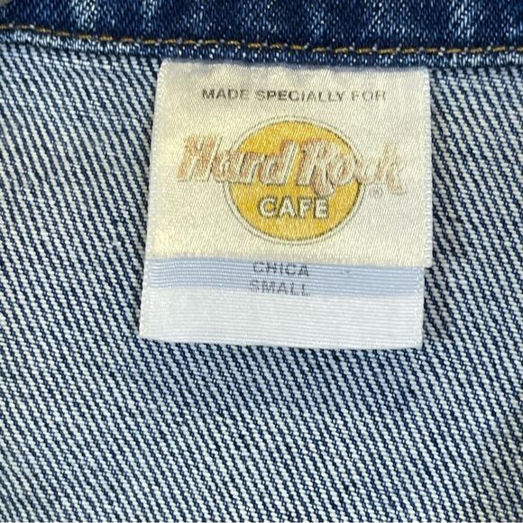 Hard Rock Cafe Cozumel, Denim Jacket. Size Small. In excellent condition - Picture 4 of 7